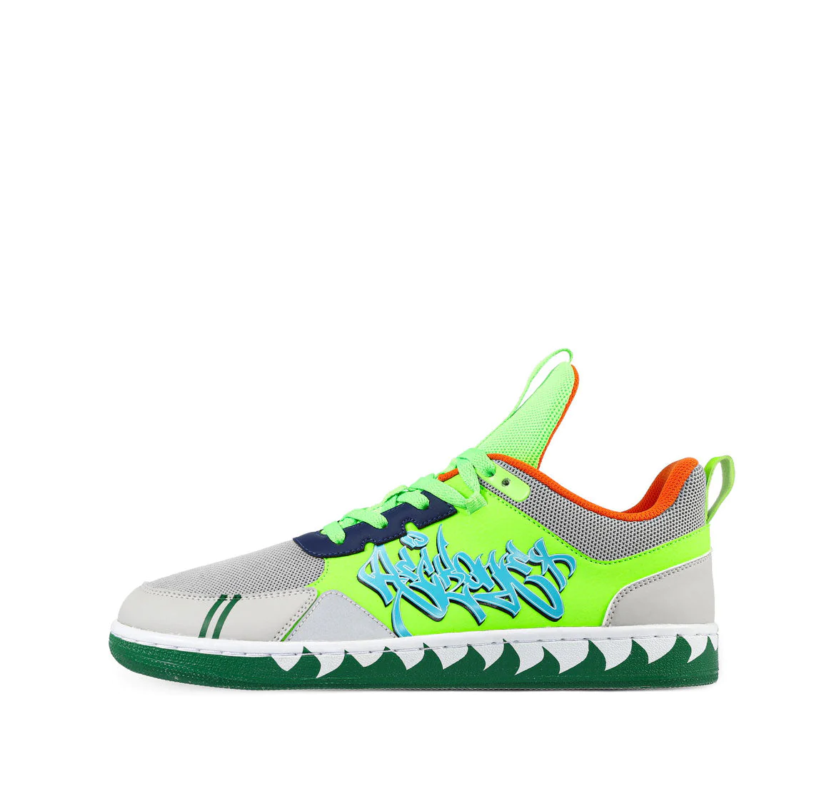 Soulsfeng X Reckone Shark Graffiti Sneaker