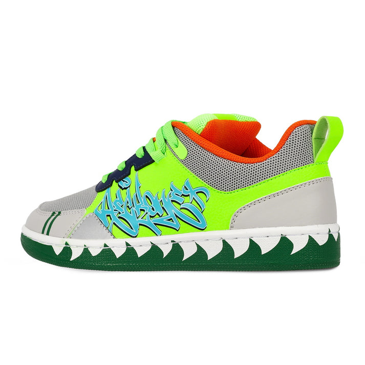 Soulsfeng X Reckone Shark Graffiti Sneaker
