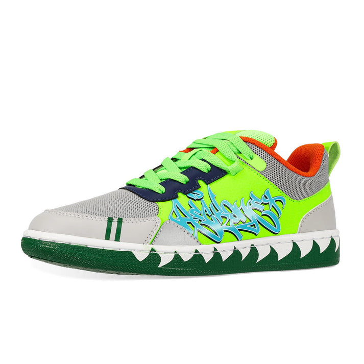 Soulsfeng X Reckone Shark Graffiti Sneaker